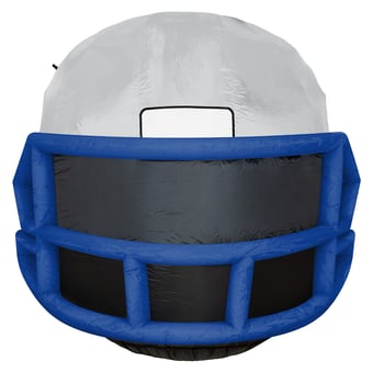 Gray Seattle Seahawks 4' Inflatable Retro Helmet