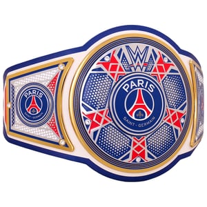 Ceinture de titre de champion WWE x PSG Legacy, vue 4