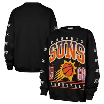 Women's '47  Black Phoenix Suns 2025/26 City Edition Go Big Oversized Sweatshirt