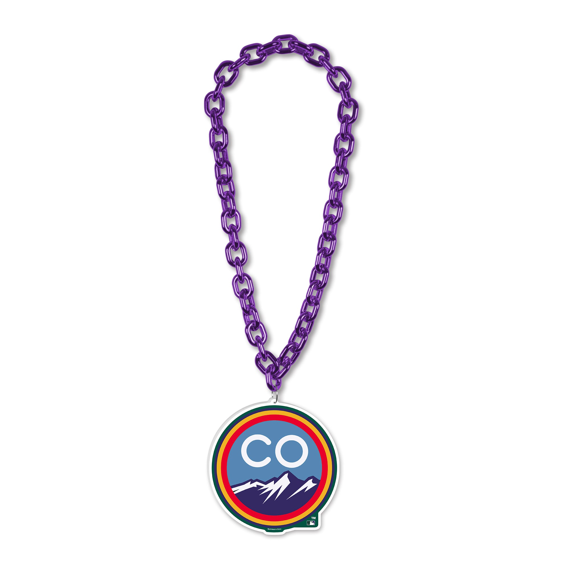 WinCraft  Colorado Rockies Big Chain Necklace