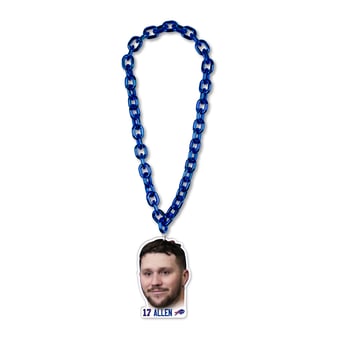 WinCraft Joshua Allen Buffalo Bills Big Chain Necklace