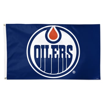 WinCraft  Edmonton Oilers 3' x 5' Single-Sided Team Flag
