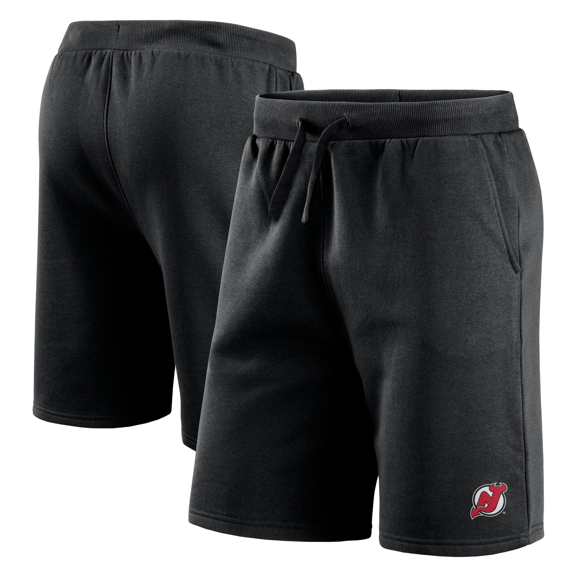 New Jersey Devils Primary Logo Sweat Short – Mens New Jersey Devils Primary Logo Sweat Short – Mens