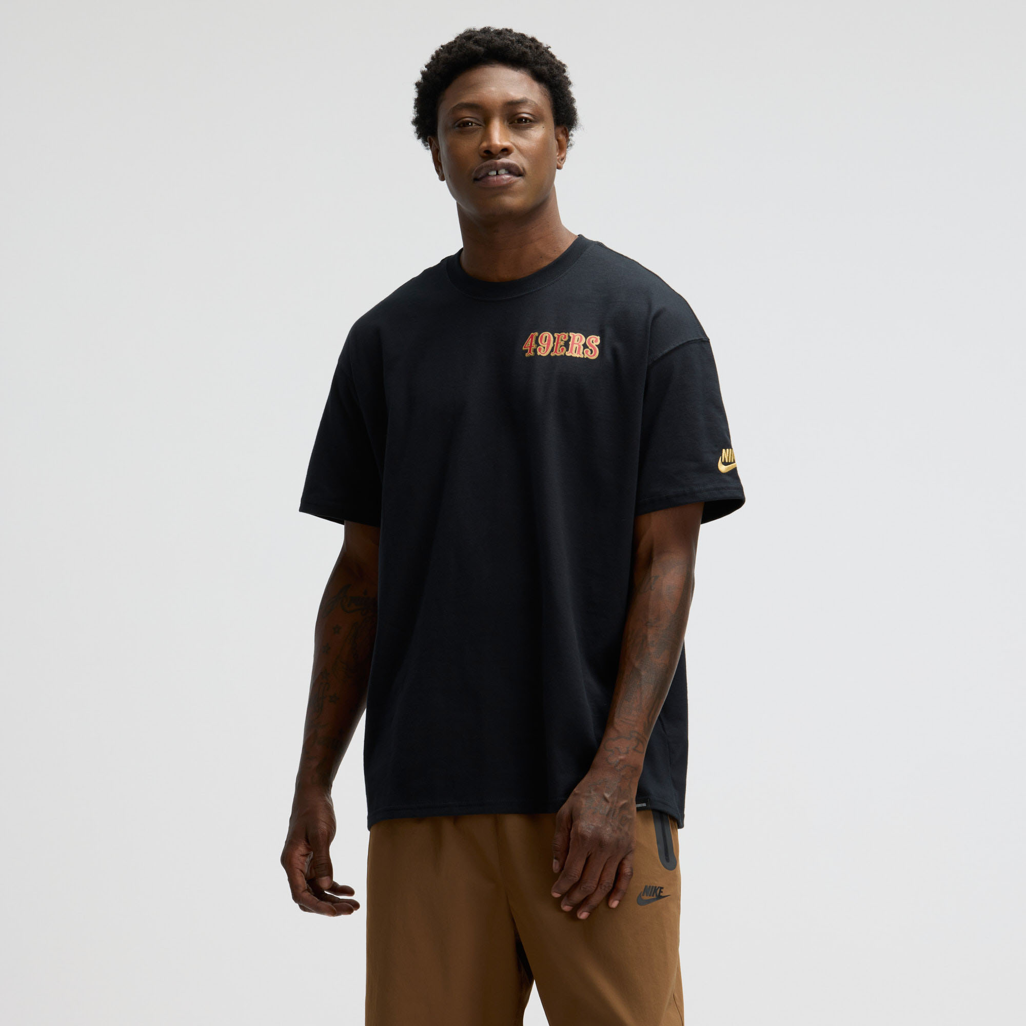 Men's Nike  Black San Francisco 49ers Rivalries Collection Essential Max90 T-Shirt