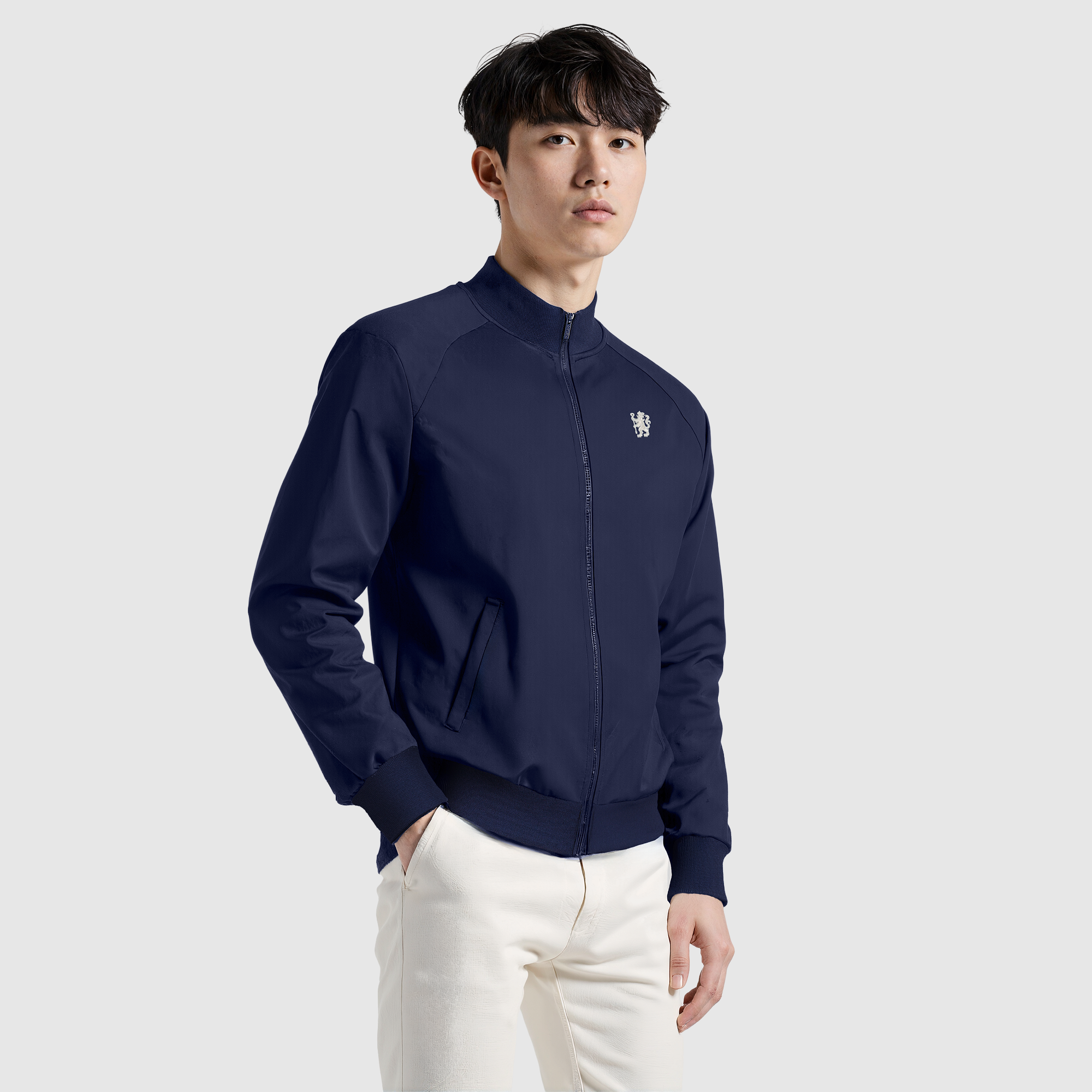Veste de survêtement Chelsea Varsity - Bleu marine