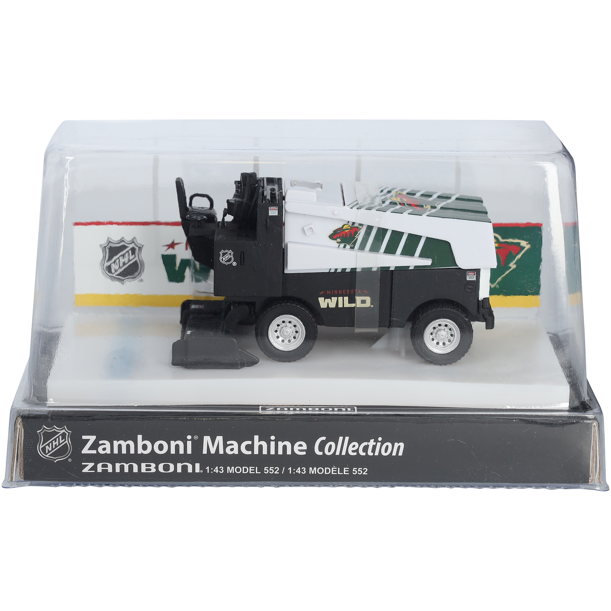 Minnesota Wild 2026-27 Season 1:43 Scale Die-Cast Zamboni