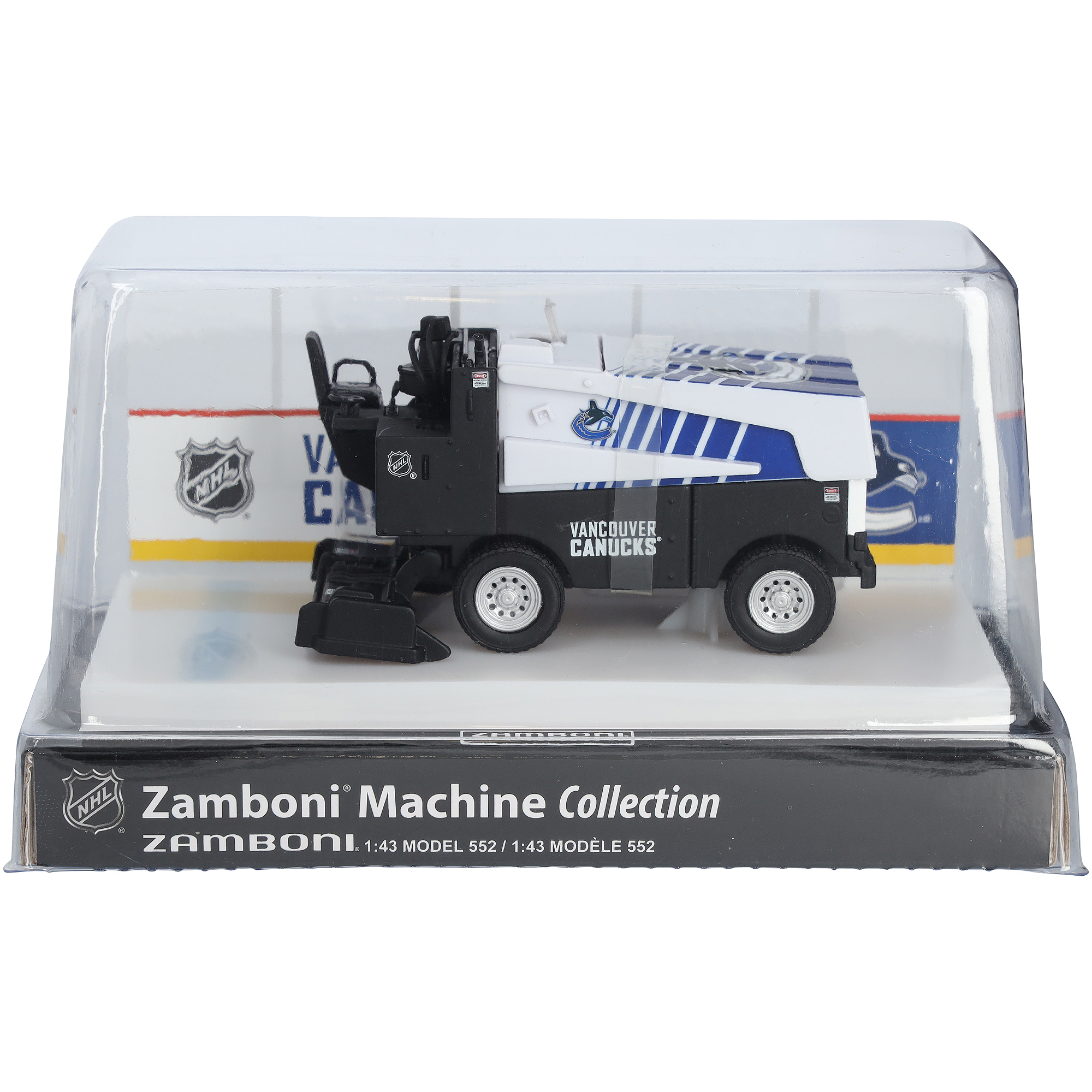 Vancouver Canucks 2026-27 Season 1:43 Scale Die-Cast Zamboni