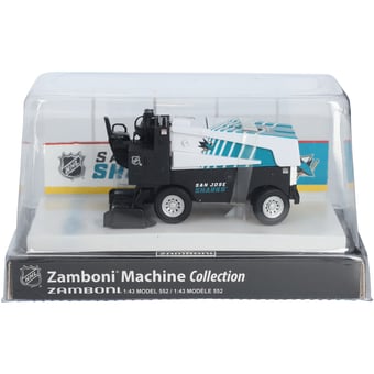San Jose Sharks 2026-27 Season 1:43 Scale Die-Cast Zamboni