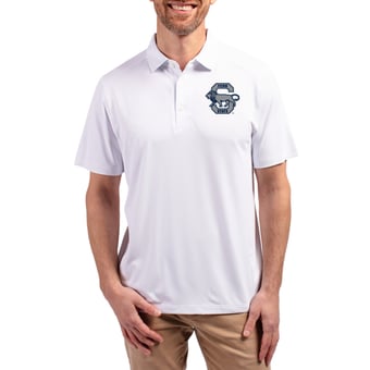 Men's Cutter & Buck  White Penn State Nittany Lions Forge Eco Stretch Recycled Polo