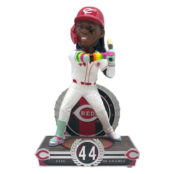 FOCO Elly De La Cruz Cincinnati Reds 8" Exclusive Elite Icon Bobblehead