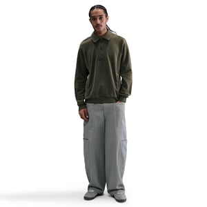 Haut à 1/4 de zip PSG Nike Therma-Fit Hiver - Kaki, vue 4