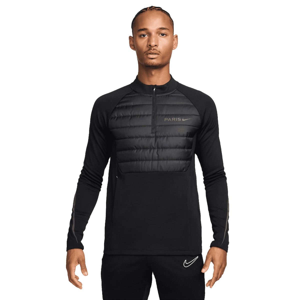 Haut PSG Nike Academy Pro Winter Warrior Drill - Noir