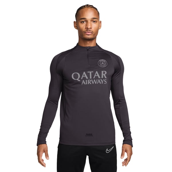 Haut d'entraînement PSG Jordan Strike 25/26 - Noir