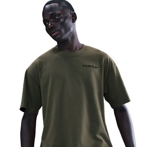 T-Shirt PSG Nike Peak Wordmark - Kaki, vue 2