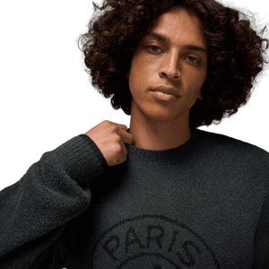 Pull tricoté PSG Jordan - Anthracite, vue 4