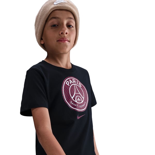 T-shirt PSG Nike Crest - Noir - Enfant