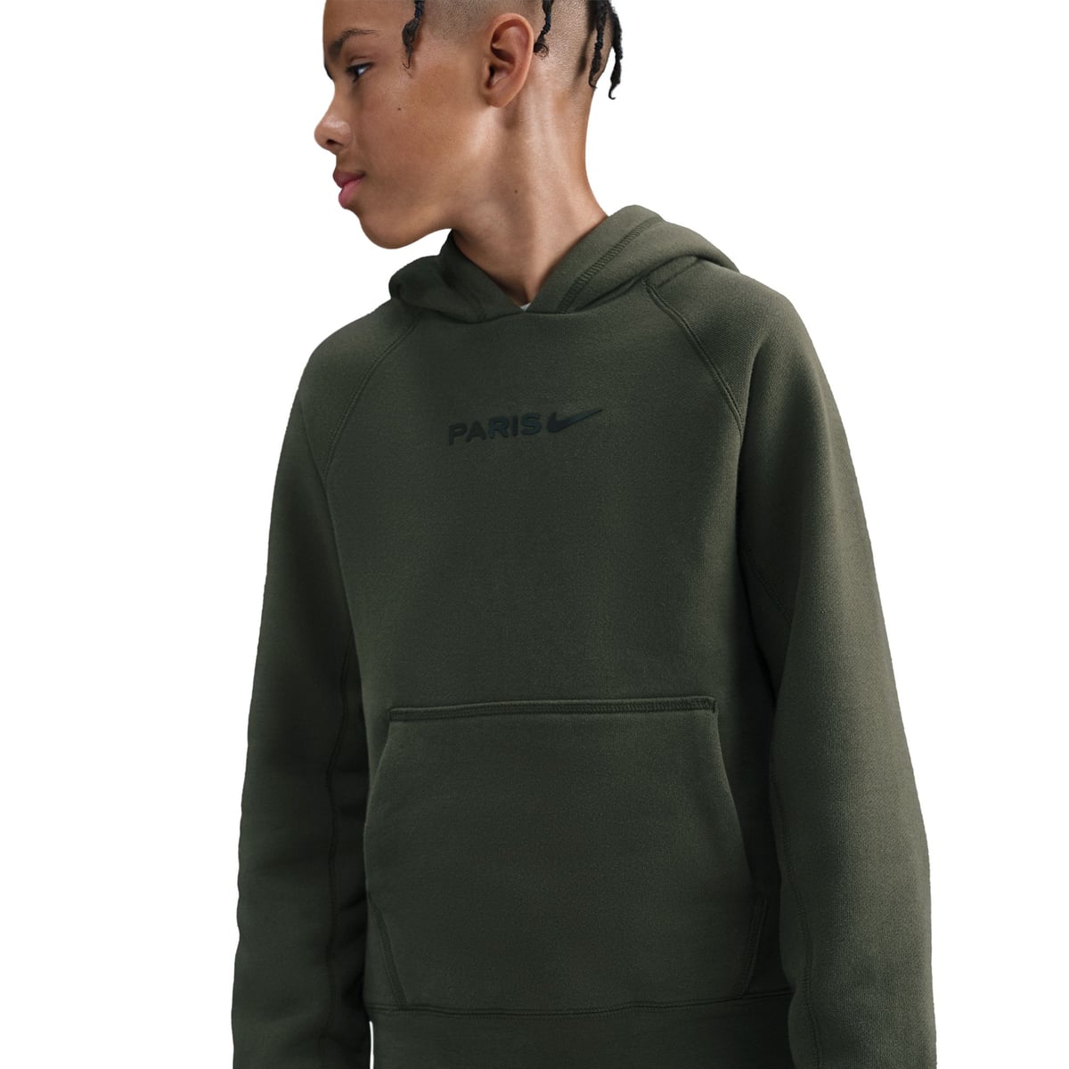 Sweat à capuche PSG Nike Air - Kaki - Enfant