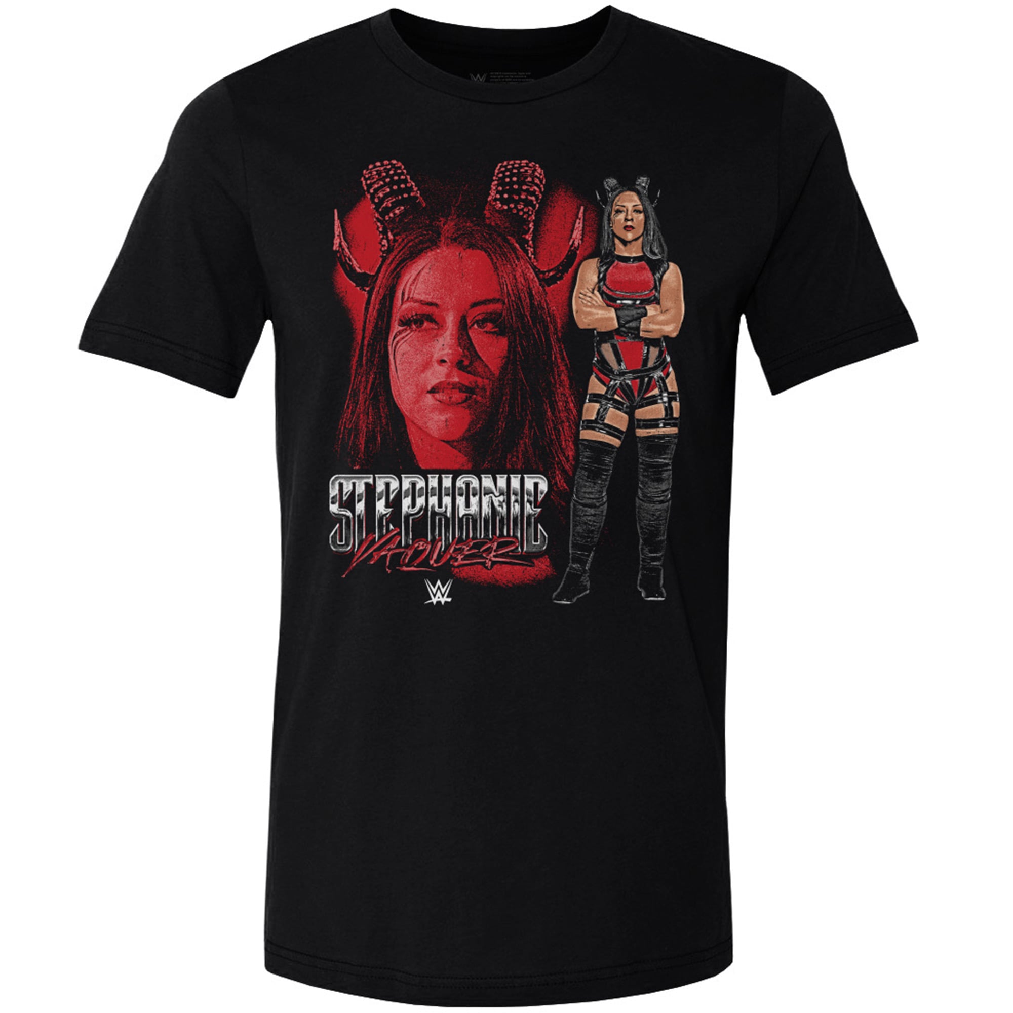 Men's 500 Level Black Stephanie Vaquer Vintage Superstar T-Shirt