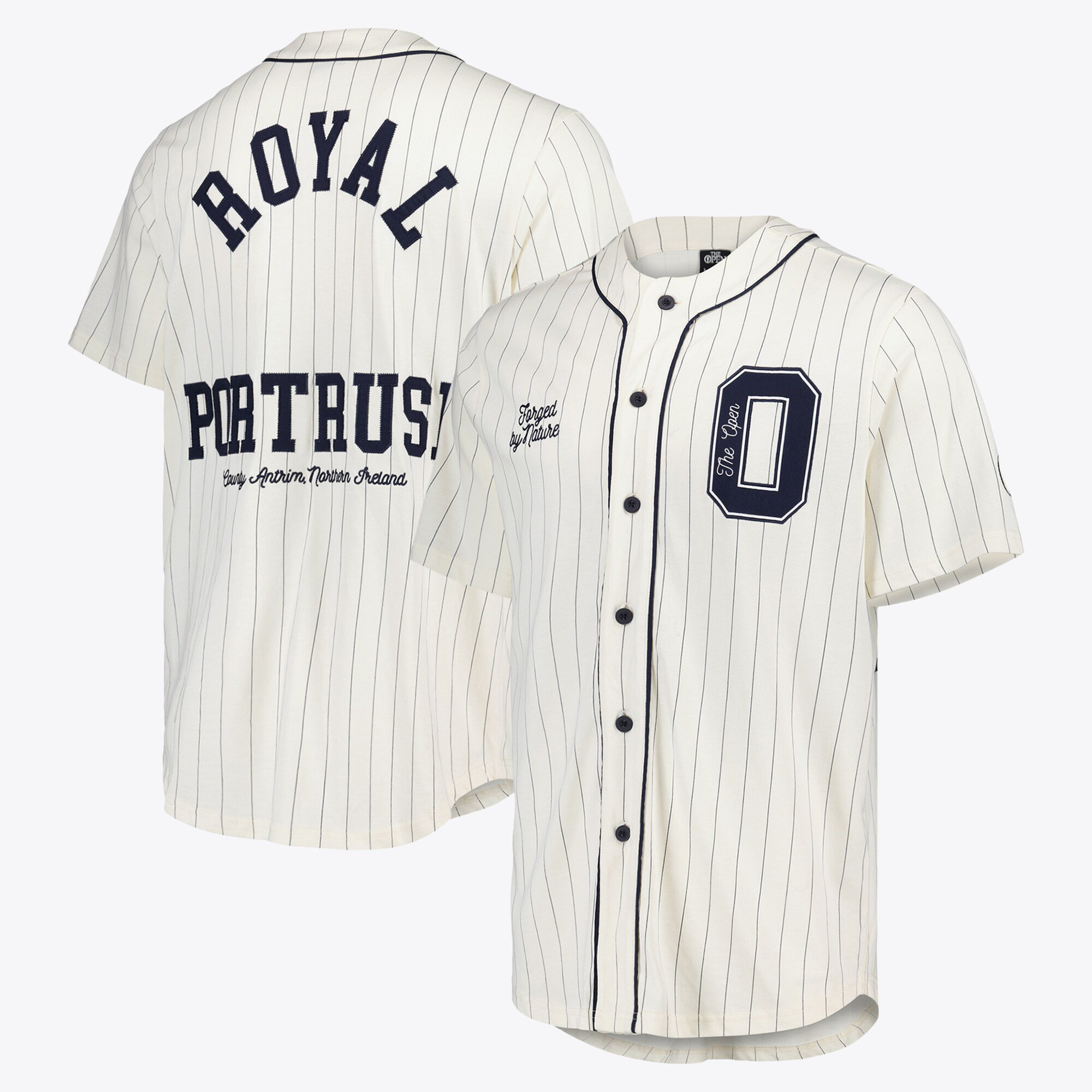 Maglia Baseball The 153rd Open Royal Portrush Cotone