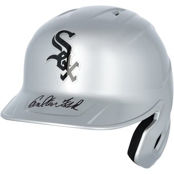 Carlton Fisk Chicago White Sox Autographed Alternate Chrome Replica Batting Helmet