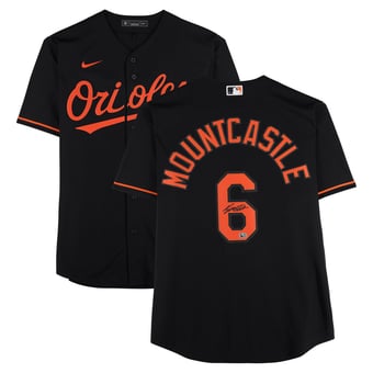Ryan Mountcastle Baltimore Orioles Autographed Black Nike Replica Jersey
