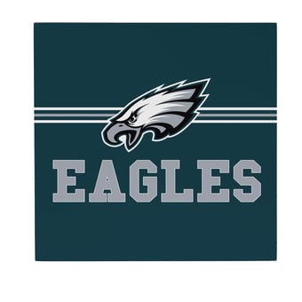 Philadelphia Eagles 12" x 12" Wood Wall Sign