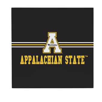 Appalachian State Mountaineers 12" x 12" Wood Wall Sign
