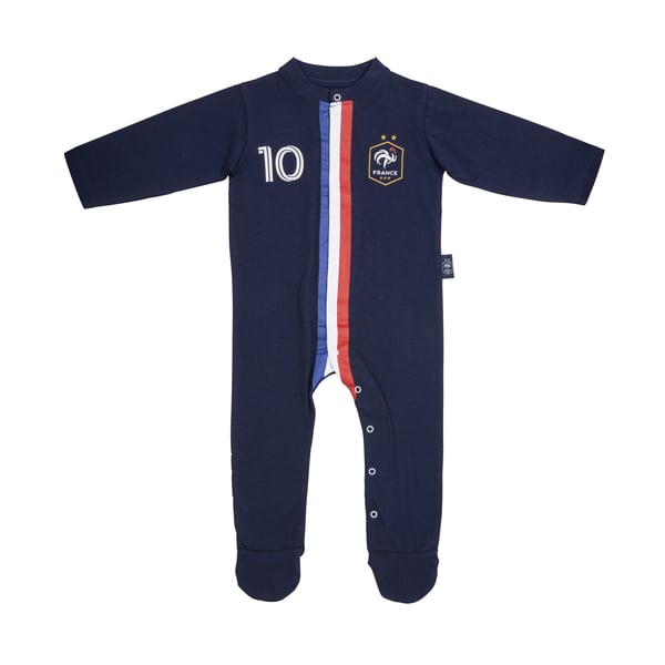 Combinaison France n°10 - Bleu marine - Bébé