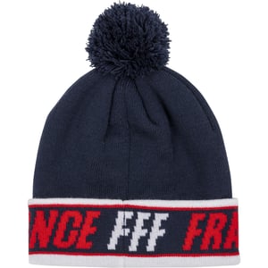 Bonnet à pompon France - Bleu marine - Enfant, vue 3