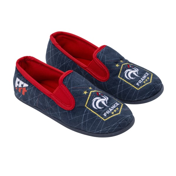 Chaussons France - Bleu marine - Enfant