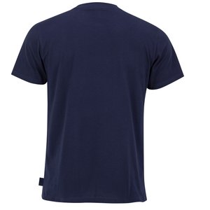 T-shirt grand logo France - Bleu marine, vue 4