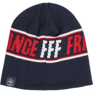 Bonnet logo supporter France - Bleu marine, vue 3