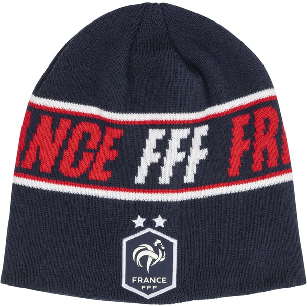 Bonnet logo supporter France - Bleu marine