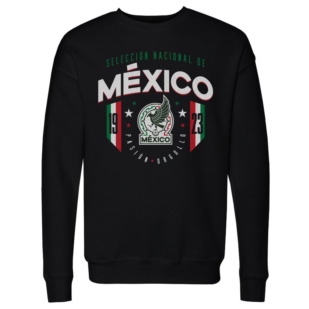 Men's 500 Level Black Mexico National Team 1923 Pullover Sweatshirt