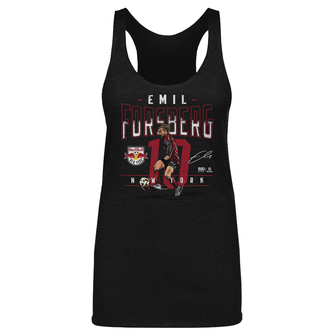 Women’s 500 Level Emil Forsberg Black New York Red Bulls Feature Tri-Blend Tank Top Women’s 500 Level Emil Forsberg Black New York Red Bulls Feature Tri-Blend Tank Top