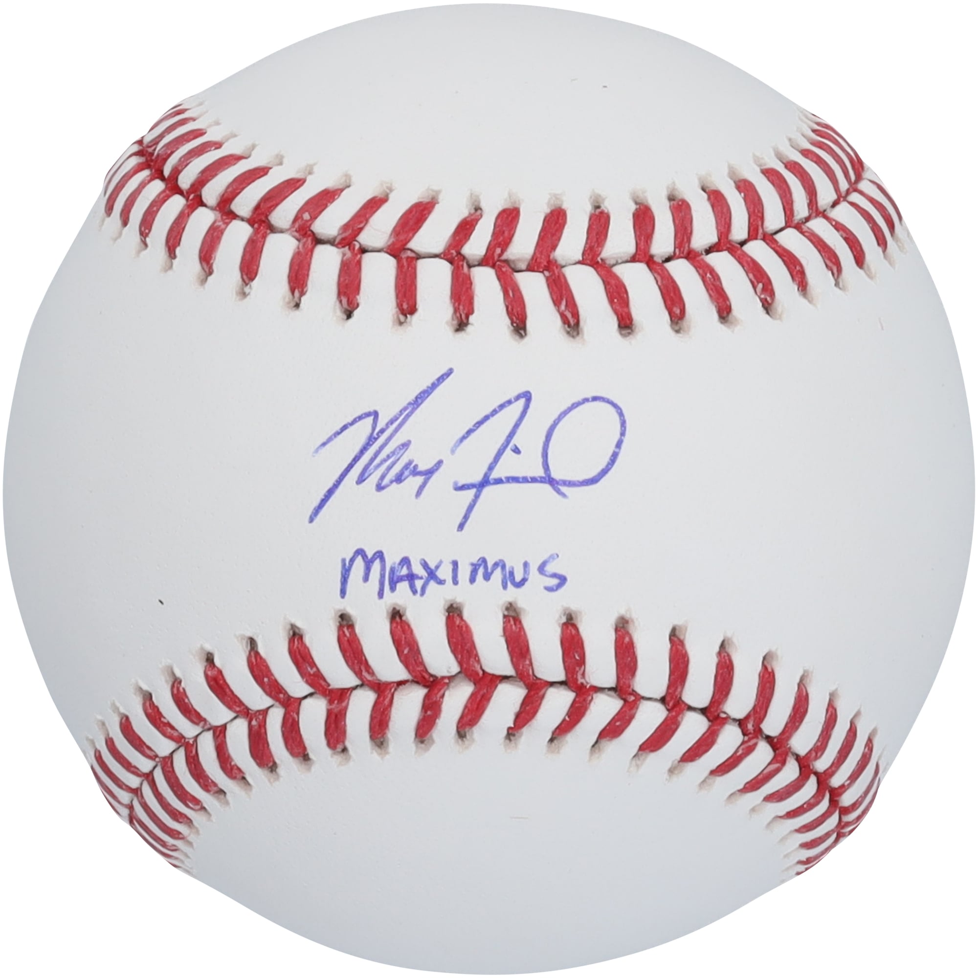 Max Fried New York Yankees Autographed Baseball with "Maximus" Inscription