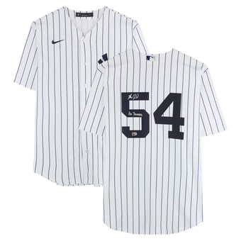 "Max Fried New York Yankees Autographed White Nike Replica Jersey with ""Go Yankees"" Inscription"