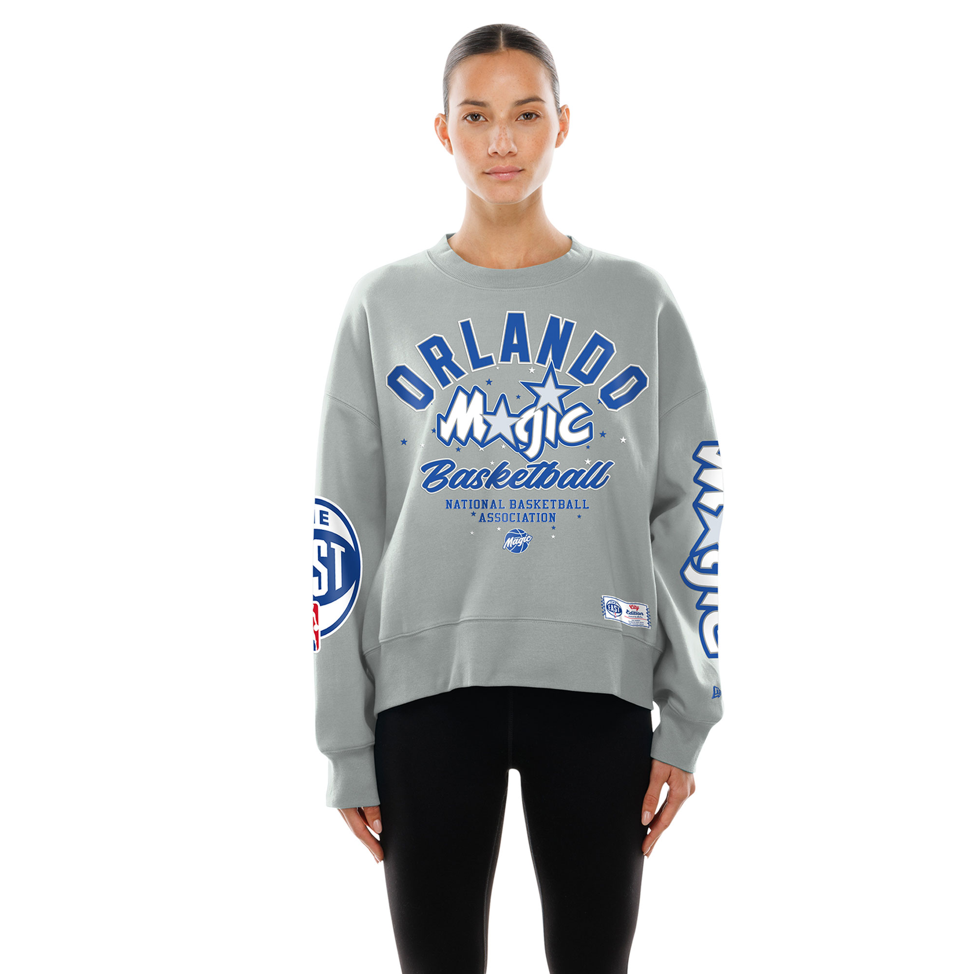 Women's New Era Silver Orlando Magic 2025/26 City Edition Sweatshirt