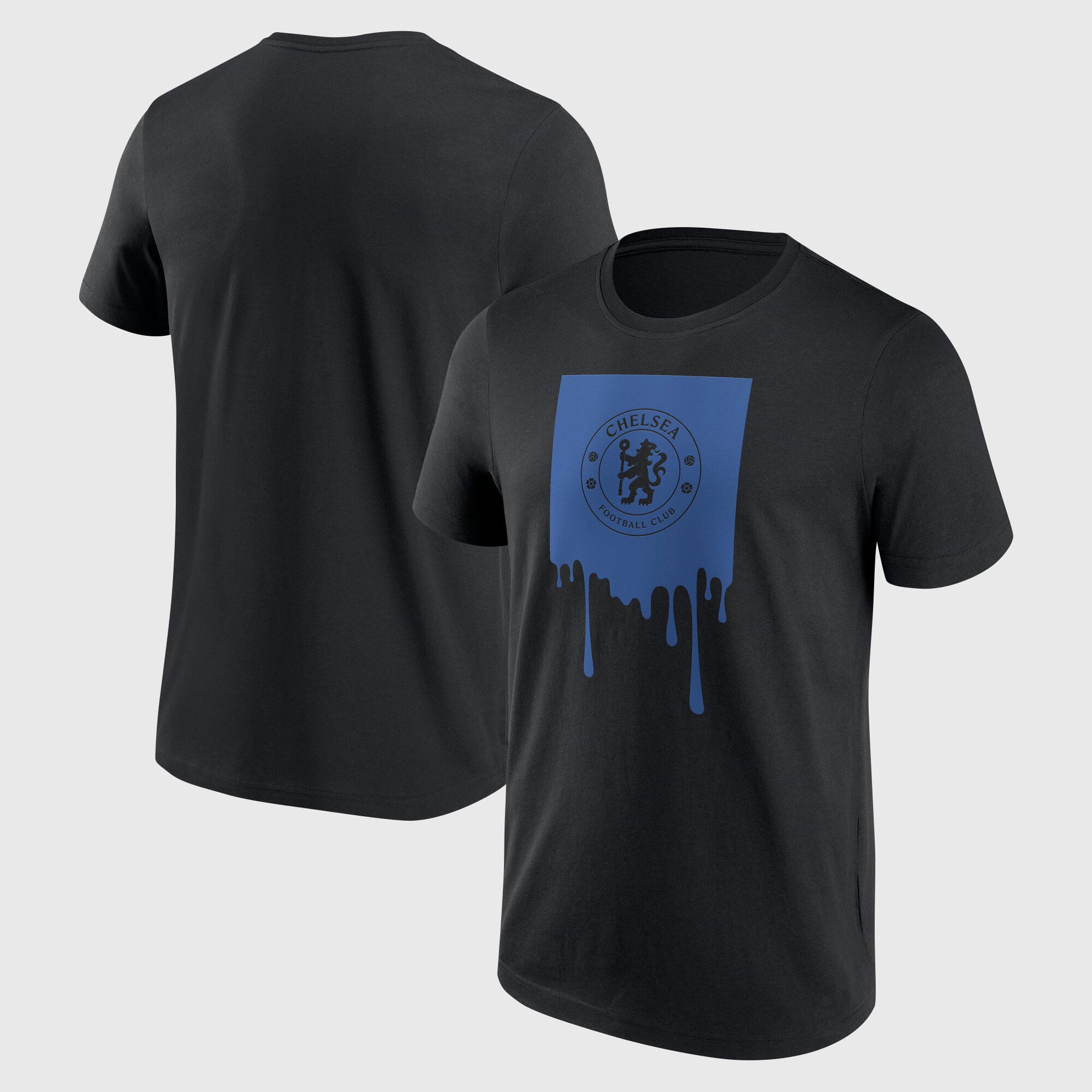 Chelsea Liquify Graphic T-Shirt - Black - Mens