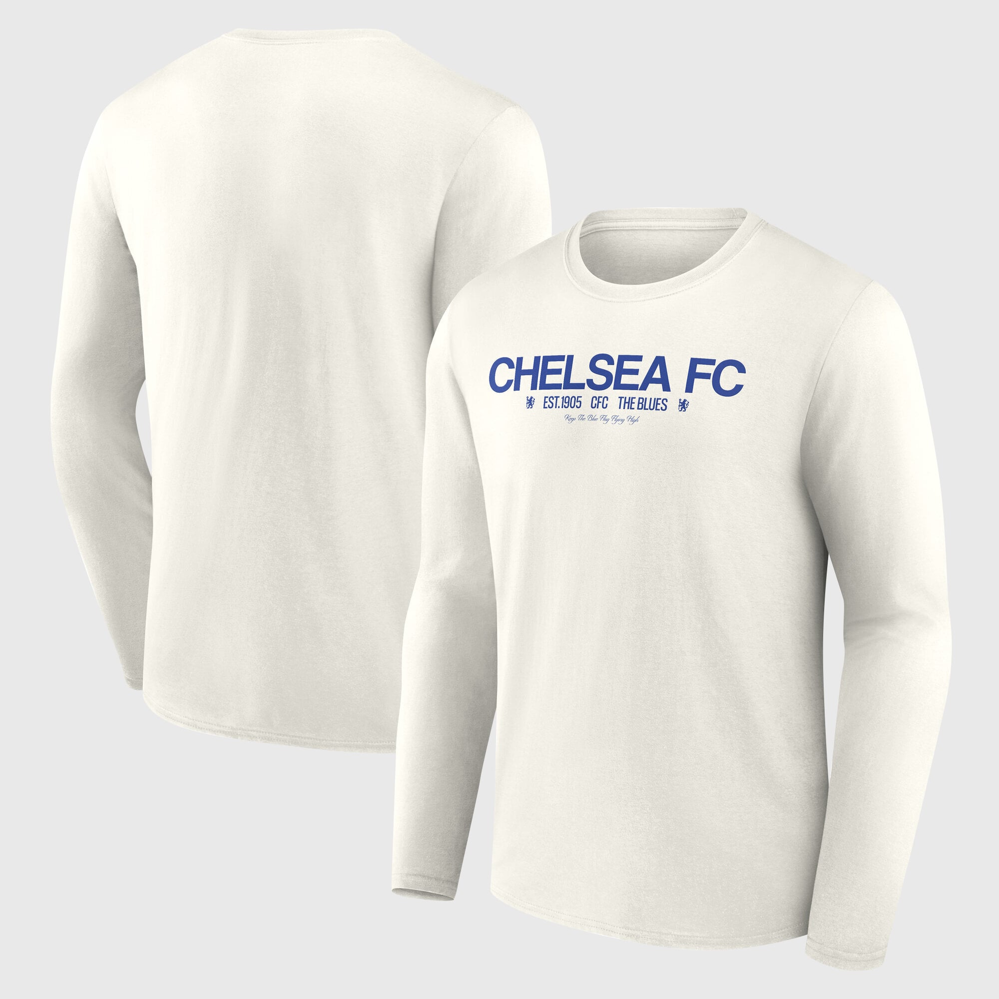 T-shirt à manches longues graphique Chelsea End Credits - Blanc cassé - Homme