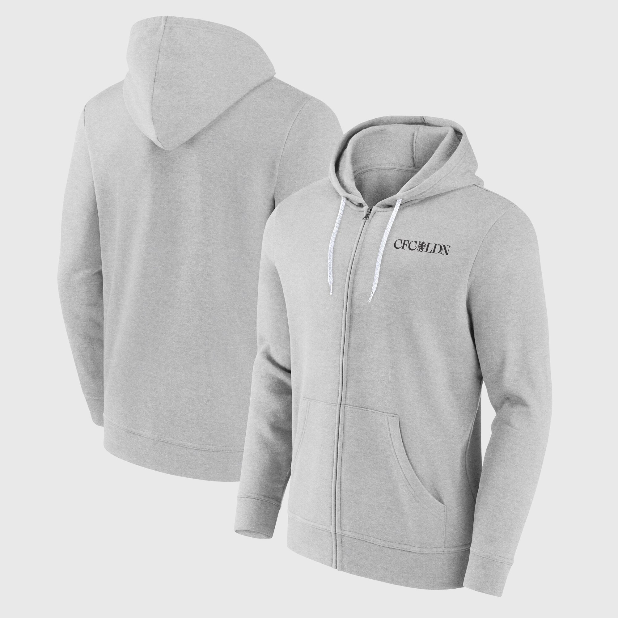 Sweat à capuche Chelsea CFCLDN FZ - Gris sport - Homme