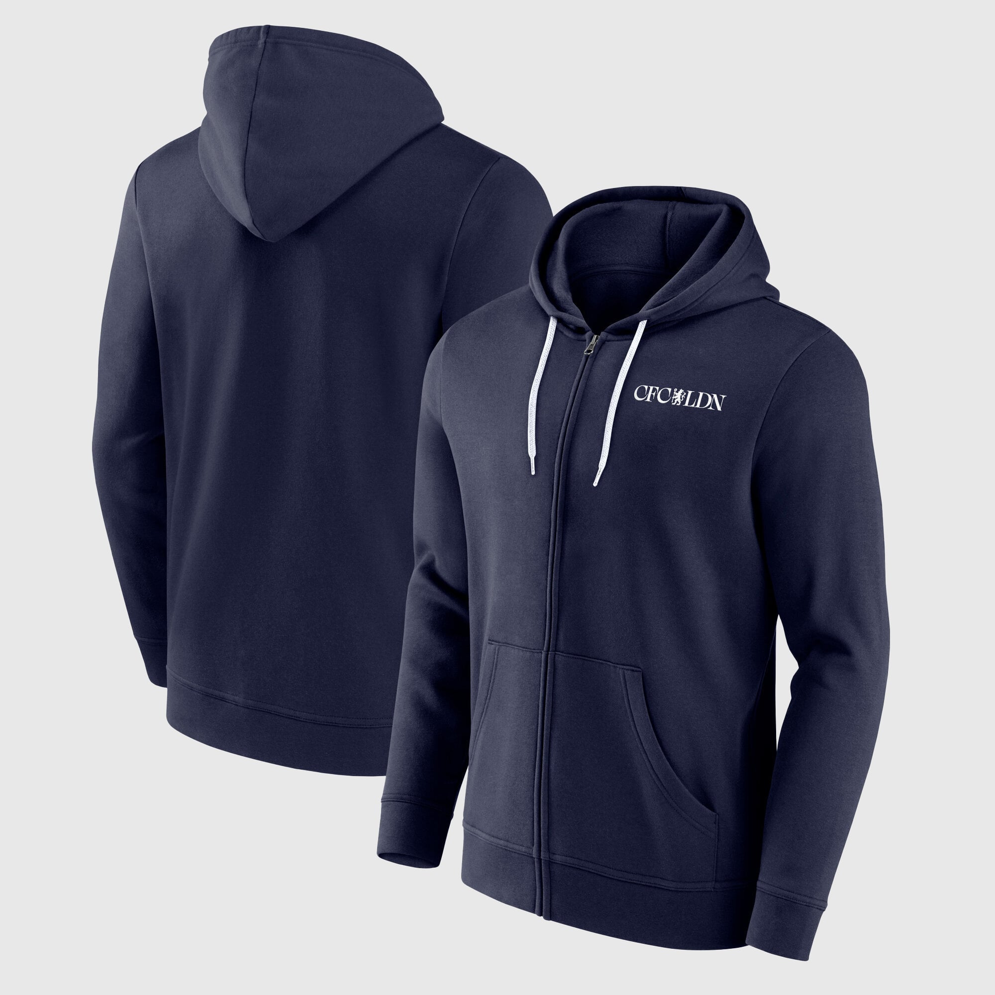 Sweat à capuche Chelsea CFCLDN FZ - Bleu marine - Homme