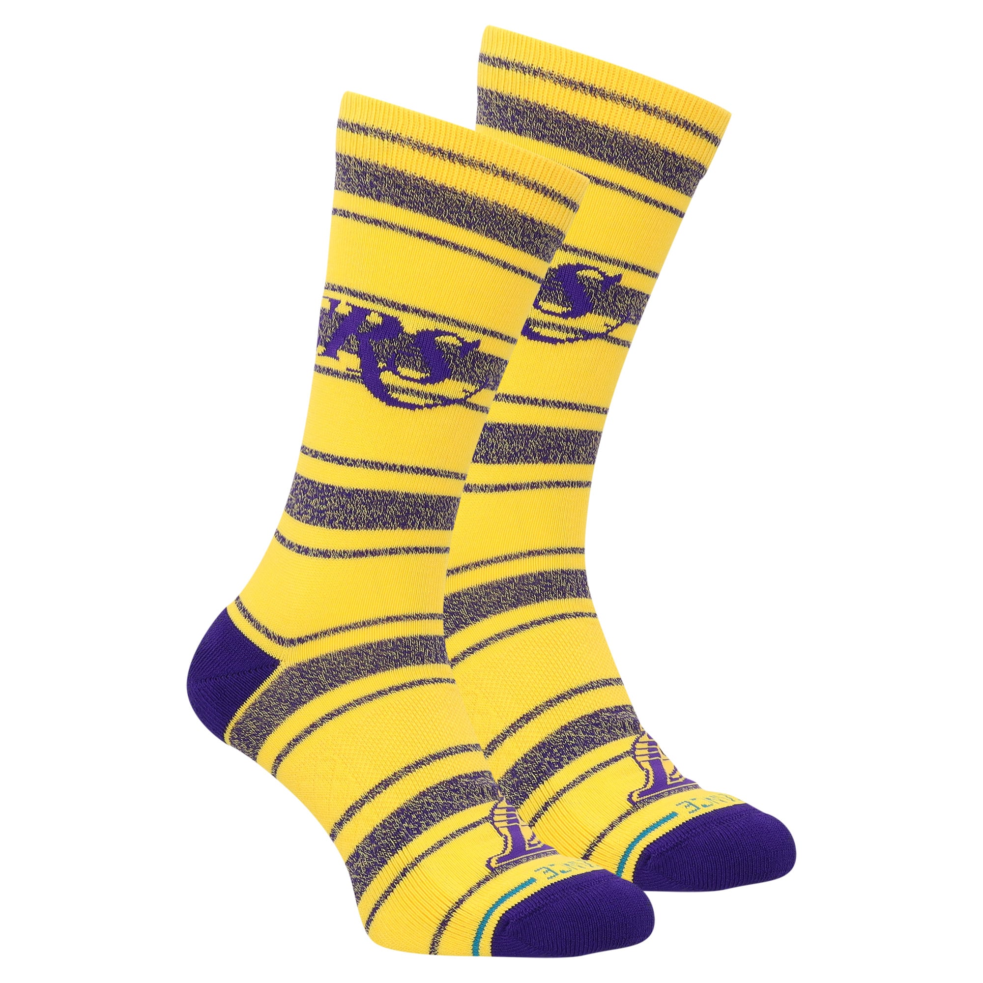 Los Angeles Lakers Stance Homesick Crew Socken – Herren