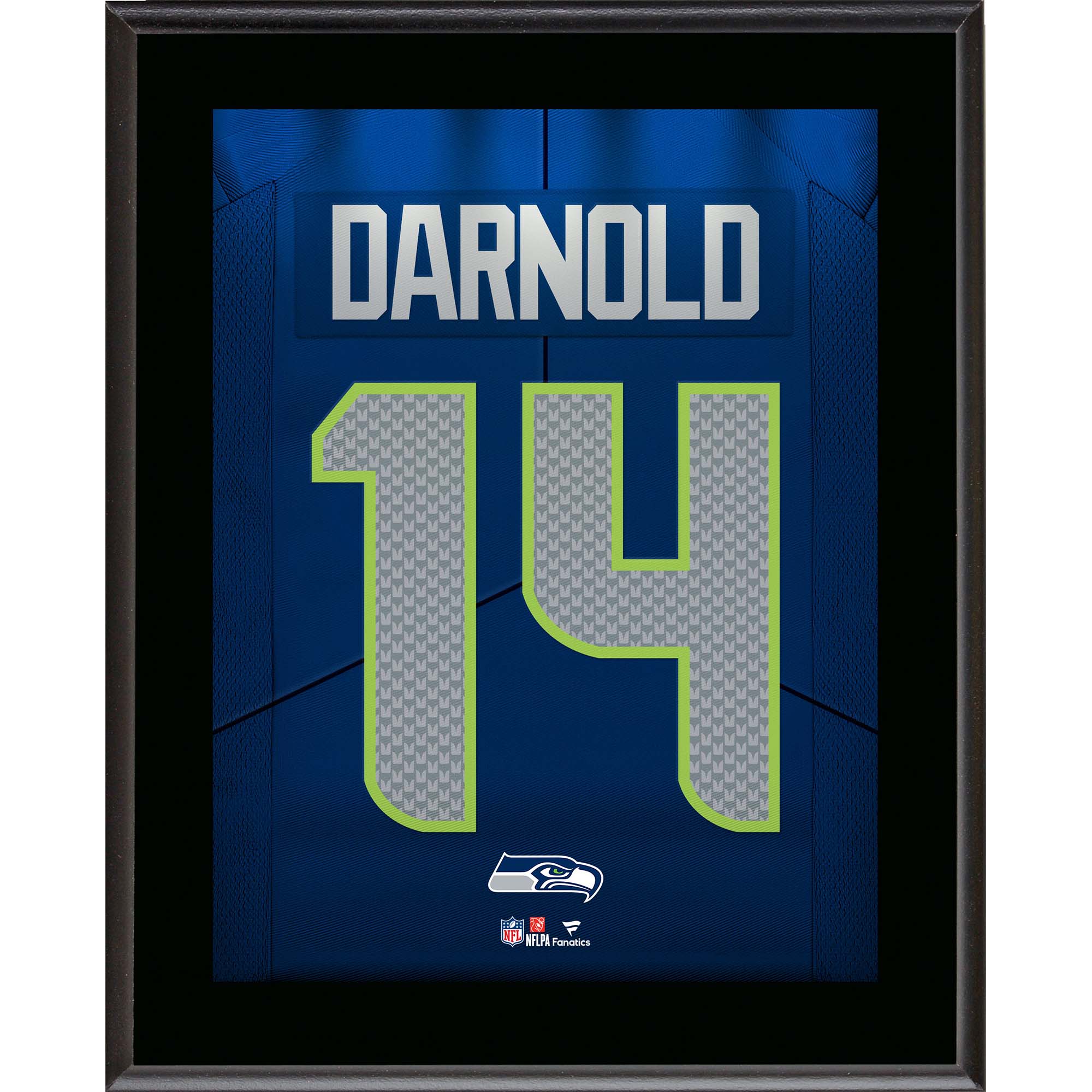 Sam Darnold Seattle Seahawks 10.5″ x 13″ Jersey Number Sublimated Player Plaque Sam Darnold Seattle Seahawks 10.5″ x 13″ Jersey Number Sublimated Player Plaque