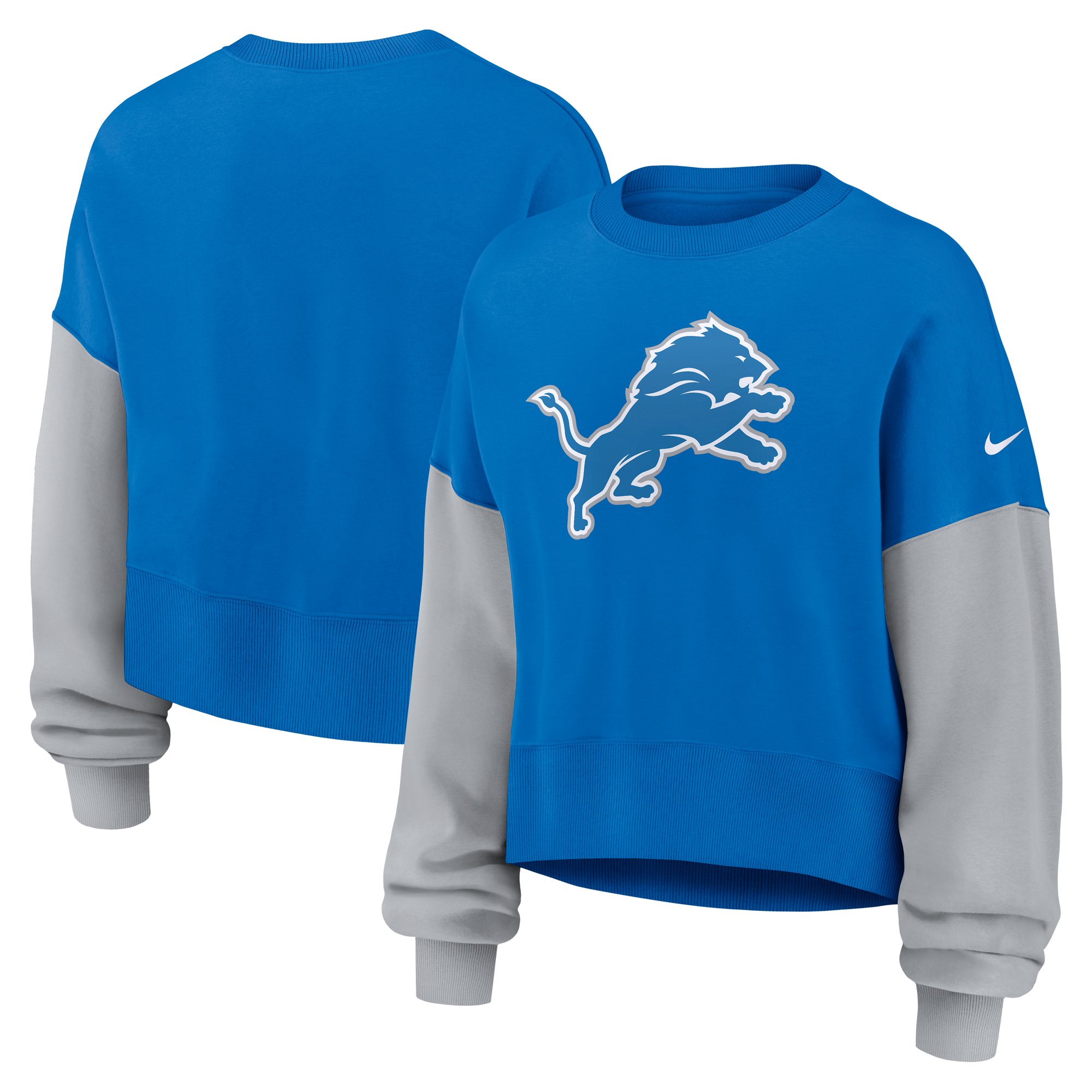 Felpa con cappuccio Nike Detroit Lions Oversized Crew - Donna