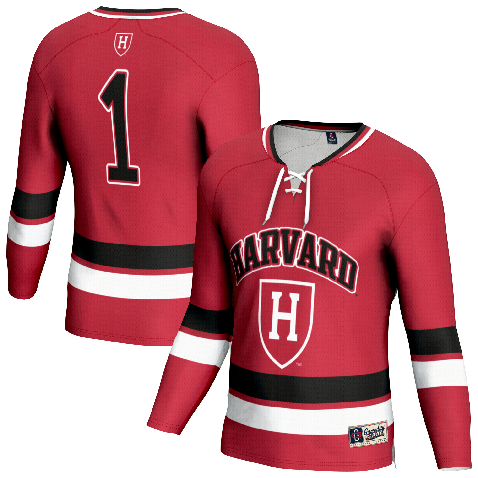Unisex GameDay Greats Crimson Harvard Crimson Lightweight Men’s Hockey Team Fashion Jersey Unisex GameDay Greats Crimson Harvard Crimson Lightweight Men’s Hockey Team Fashion Jersey