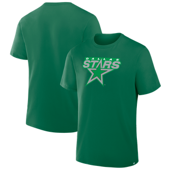 Men's Fanatics  Kelly Green Dallas Stars Elevated Essential T-Shirt