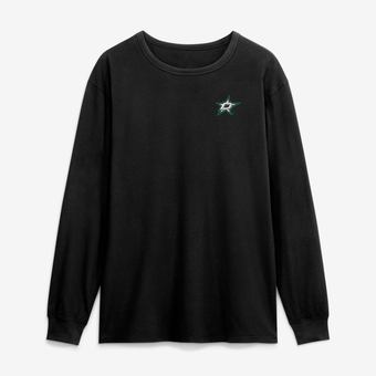 Men's Fanatics Black Dallas Stars Game Long Sleeve T-Shirt