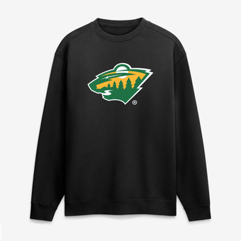 Men's Fanatics Black Minnesota Wild Competition Sweatshirt
