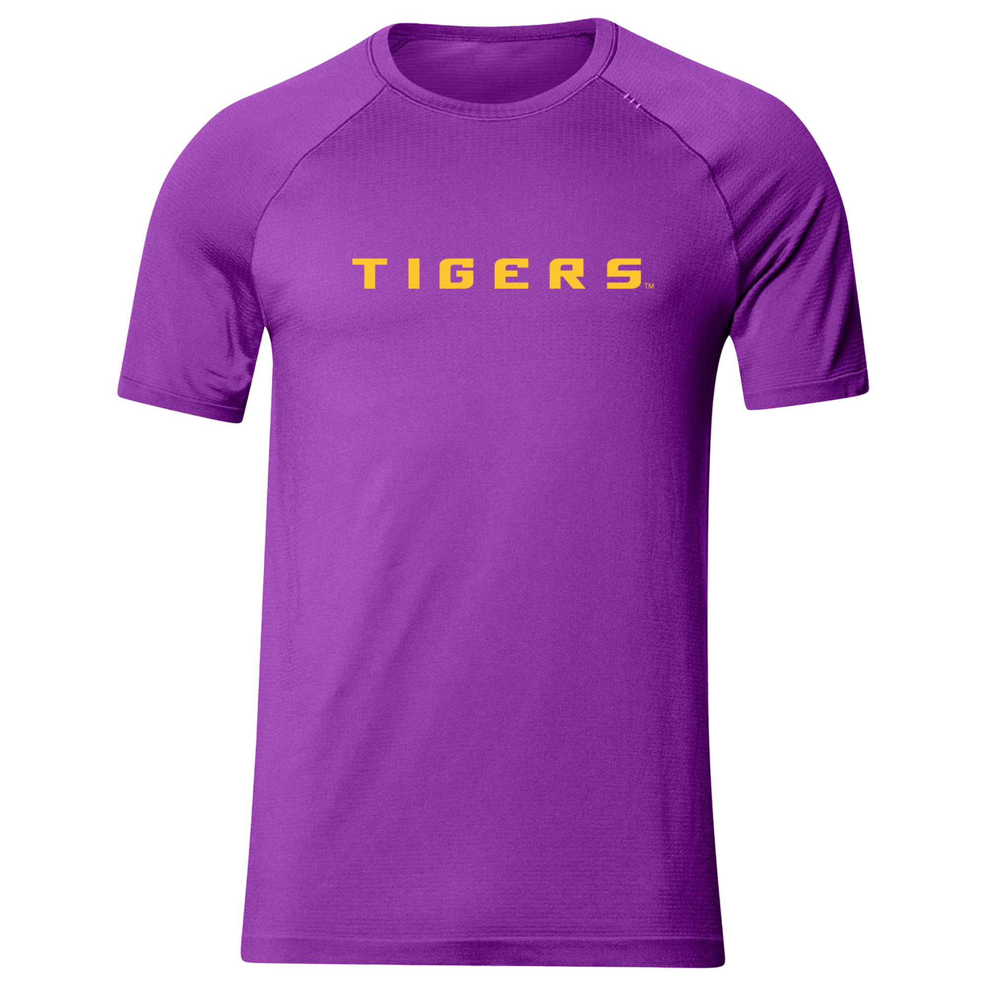 Men's lululemon Purple LSU Tigers Metal Vent Tech Silverescent Raglan T-Shirt